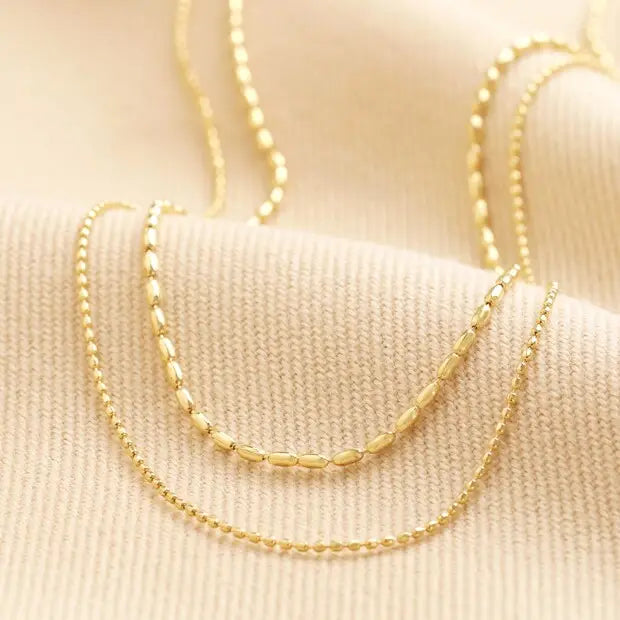 Double Chain Necklace