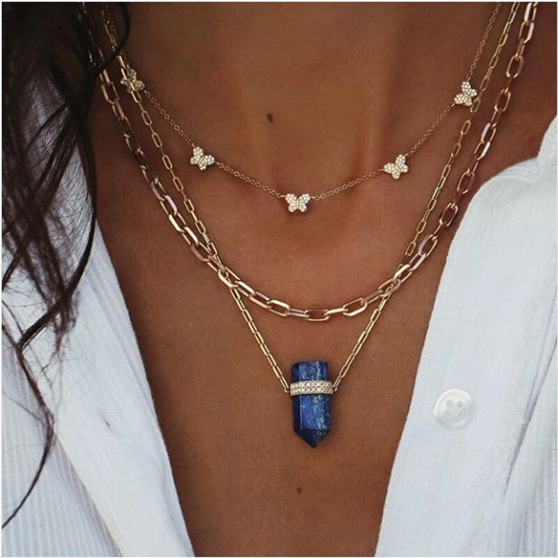 Butterfly Charm Necklace