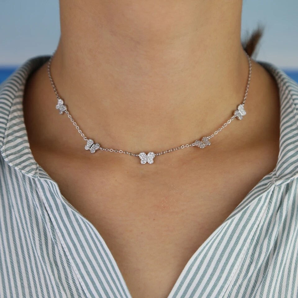 Butterfly Charm Necklace