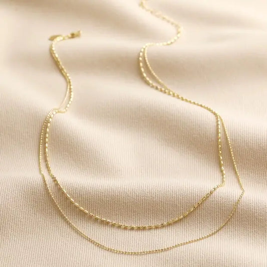 Double Chain Necklace